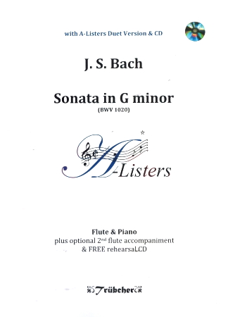 SONATA in G Minor (BWV1020) + CD