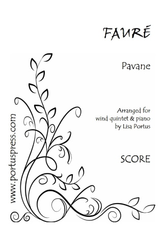 PAVANE (score & parts)