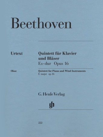 QUINTET in Eb major Op.16 (Urtext)