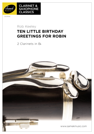 TEN LITTLE BIRTHDAY GREETINGS FOR ROBIN