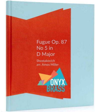 FUGUE in D major Op.87 No.5 (score & parts)