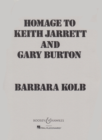 HOMAGE TO KEITH JARRETT & GARY BURTON
