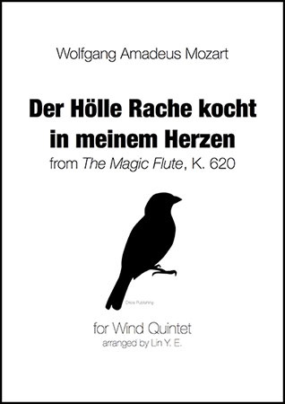 DER HOLLE RACHE KOCHT IN MEINEM HERZEN (score & parts)