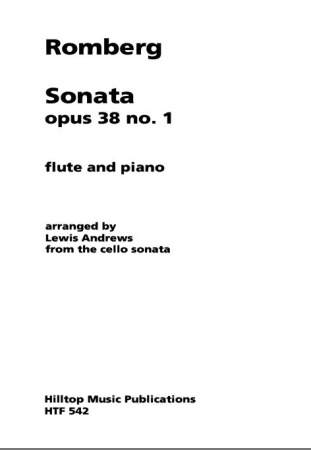 SONATA Op.38 No.1 (originally for cello)