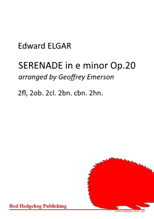 SERENADE in E minor Op.20 (score & parts)