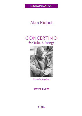 CONCERTINO FOR TUBA (set of parts)