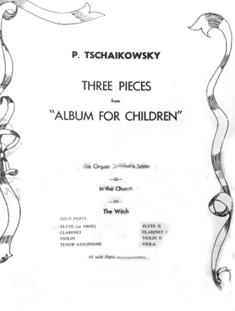 THREE PIECES from Album for Children