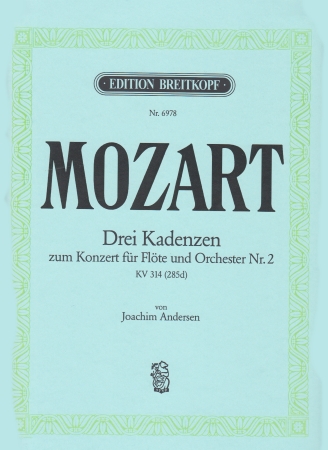 THREE CADENZAS to Concerto No.2 KV314 (285d)