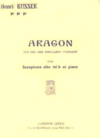 ARAGON suite on Spanish folk airs