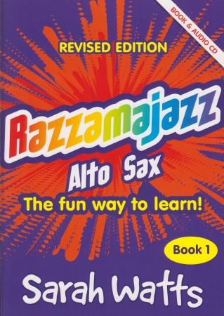 RAZZAMAJAZZ Alto Sax Book 1 + Online Audio