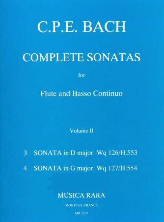 COMPLETE SONATAS Volume 2: Wq.126/127