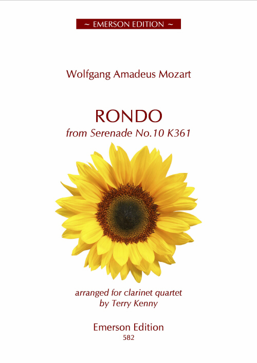 RONDO from Serenade No.10 K361 (score & parts)
