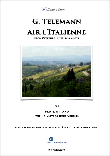 AIR A L'ITALIEN from Suite in A Minor + CD