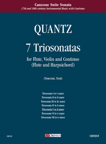 7 TRIO SONATAS Volume 5: Trio Sonata No.5 in E minor