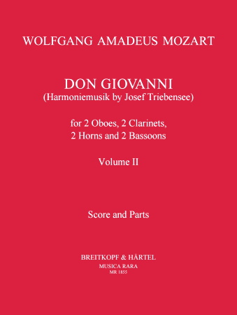 DON GIOVANNI Volume 2 (score & parts)