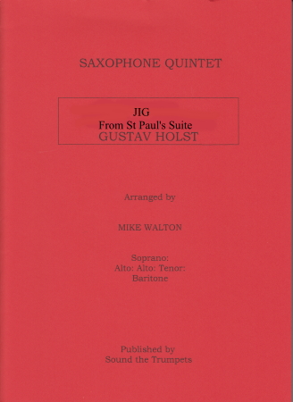 JIG from St Paul's Suite (score & parts)