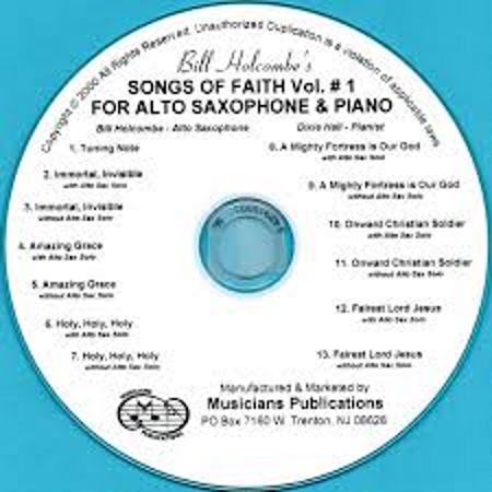 SONGS OF FAITH Volume 1 CD accompaniment