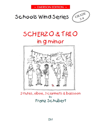 SCHERZO & TRIO in G minor (score & parts)