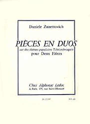 PIECES EN DUOS on Czech themes