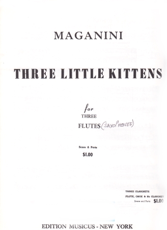 THREE LITTLE KITTENS