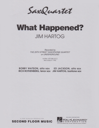 WHAT HAPPENED?