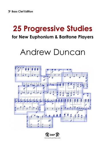 25 PROGRESSIVE STUDIES (bass clef)