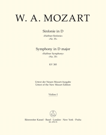 Symphony No.35 - Violin 1