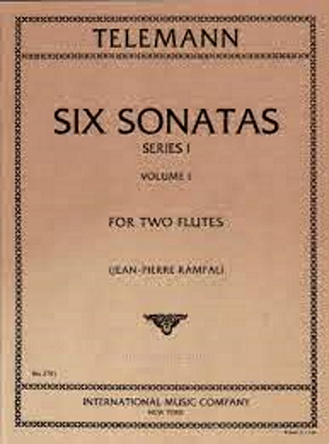 SIX SONATAS Series 1 Volume 1